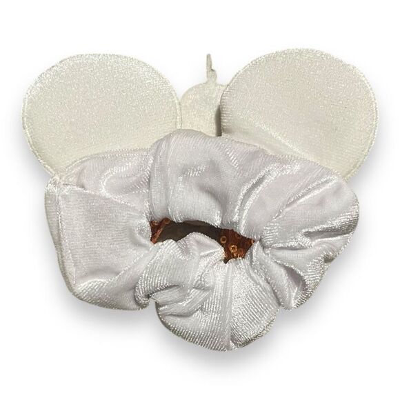 New Disney Inspired Little Mermaid Ariel Dinglehopper Ponytail Hair Scrunchie - Picture 2 of 2